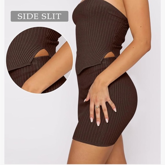 Elegant Brown 2 piece set - Picture 4 of 7